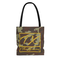 ThatXpression Gym Fit Multi Use Camo Gold Savage Themed Tote bag H4U2