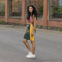 ThatXpression's Packers Swag Women's Sports Themed Mini Skirt