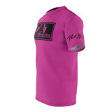 ThatXpression Fashion Thumbs Up Big Fists Pink Black Unisex T-Shirt CT73N