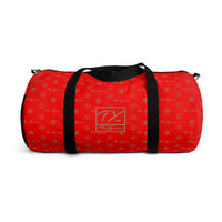 ThatXpression Fashion's Elegance Collection Red and Tan Duffel Bag
