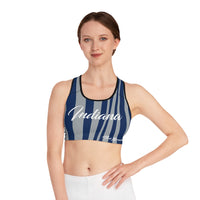 ThatXpression Indiana Striped Sports Bra