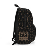 ThatXpression Fashion's Elegance Collection Black and Tan Backpack