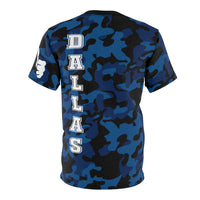 ThatXpression Fashion Ultimate Fan Camo Dallas Men's T-shirt L0I7Y
