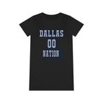 ThatXpression Fashion Dallas Period Fan Nation Organic T-Shirt Dress P98J