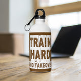 ThatXpression Train Hard Motivational Gym Fitness Yoga Outdoor Stainless Water Bottle