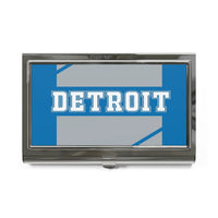 Detroit Polished Business Card Holder