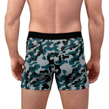 ThatXpression Fashion Big Fist Collection Green Black Men's Boxer Briefs N502X