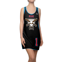 ThatXpression Fashion Miami Home Team Baseball Camo Racerback Dress