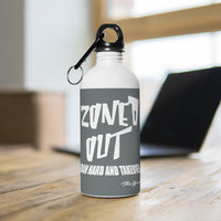 ThatXpression Zoned Out Motivational Gym Fitness Yoga Outdoor Stainless Water Bottle