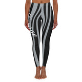 ThatXpression Fashion Black Grey Savage Themed Spandex Leggings-RL2