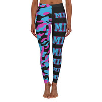 ThatXpression Fashion Themed Miami Spandex Leggings PSKIT Set