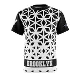 Brooklyn Home Team Themed Black and White Unisex T-shirt