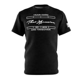 ThatXpression Fashion Signature Black Reel Unisex T-Shirt XZ3T