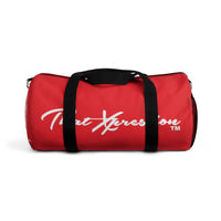 ThatXpression Fashion Train Hard & Takeover Gym Fitness Stylish Red Duffel Bag