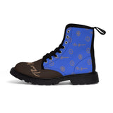 ThatXpression Fashion's Elegance Collection X3 Brown and Royal Men's Boots