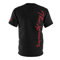 ThatXpression Fashion Thumbs Up Big Fists Black Red Unisex T-Shirt CT73N