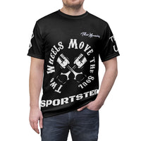 ThatXpression's "That Life" Biker Two Wheel's Move The Soul Inspired Sportster Unisex T-Shirt