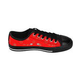 ThatXpression Fashion's Elegance Collection Red and Tan Men's Sneakers