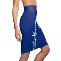 ThatXpression New York Women's Baseball Pencil Skirt