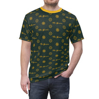 ThatXpression Elegance Men's Packers Green Gold S12 Designer T-Shirt