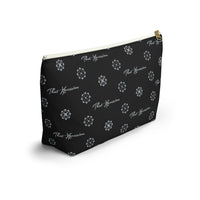ThatXpression Fashion's Elegance Collection Black and Gray Accessory Pouch