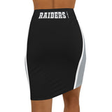 ThatXpression's Raiders Swag Women's Sports Themed Mini Skirt