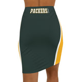 ThatXpression's Packers Swag Women's Sports Themed Mini Skirt