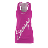 ThatXpression Fashion Pink Enlarged Savage Racerback Dress