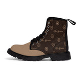 ThatXpression Fashion's Elegance Collection X1 Brown and Tan Men's Boots