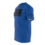 ThatXpression Fashion Thumbs Up Big Fists Royal Black Unisex T-Shirt CT73N