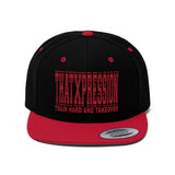 ThatXpression Fashion Unisex Train Hard And Takeover Flat Bill Snapback Hat