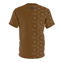 ThatXpression Fashion's Elegance Collection Brown and Tan Jekyll Shirt