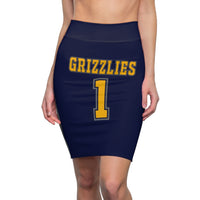 ThatXpression Memphis Basketball Women's Pencil Skirt