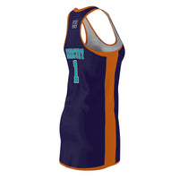 ThatXpression's Women's League Baller Mercury Racerback Jersey Themed Dress