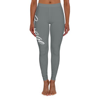 ThatXpression Fashion Gray Enlarged Savage Spandex Leggings-RL