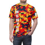 ThatXpression Fashion Ultimate Fan Camo Denver Men's T-shirt L0I7Y