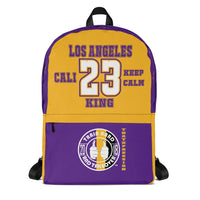 ThatXpression Fashion Fitness 23 King James Los Angeles Tribute Laptop Gym Fitness Backpack