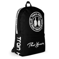 ThatXpression Fashion Black BGM Movement Fitness Backpack