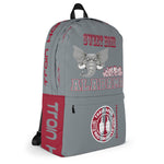 ThatXpression Fashion Fitness Alabama Inspired Red White Grey Laptop Gym Backpack