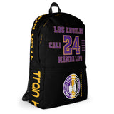 ThatXpression Fashion Fitness California 24 Inspired Mamba Life Laptop Gym Fitness Backpack