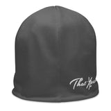 ThatXpression Fashion Badge Grey Unisex Beanie