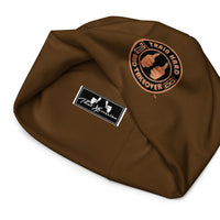 ThatXpression Fashion Badge Brown Unisex Beanie