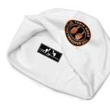 ThatXpression Fashion Badge White Unisex Beanie