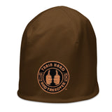 ThatXpression Fashion Badge Brown Unisex Beanie