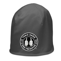 ThatXpression Fashion Badge Grey Unisex Beanie