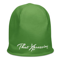 ThatXpression Fashion Signature Green Unisex Beanie