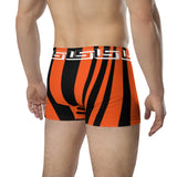 ThatXpression's Orange & Black Cincinnati Themed Designer Boxer Briefs