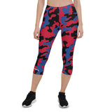 ThatXpression Fashion Clippers Camo Scheme Capri Leggings