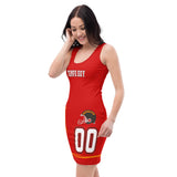 ThatXpression's 4 Color Tampa Bay Home Team Fitted Dress