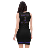 ThatXpression Fashion Fitness Designer His & Hers Baltimore Themed Superfan Fitted Dress